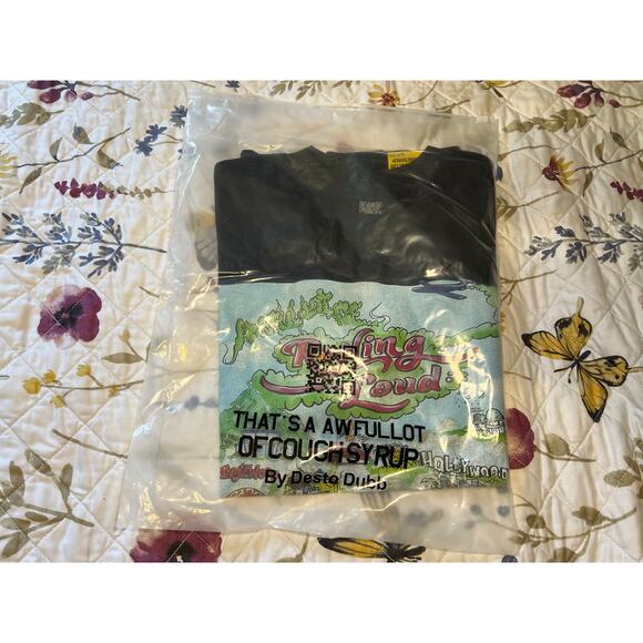 NEW That’s a Awful Lot of Cough Syrup x Rolling Loud Tee Sz S, Fits Like Medium - Picture 8 of 9